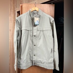 Royal Robbins (Mens XXL) Traveler Convertible Jacket  II Khaki Tan Vest Pockets